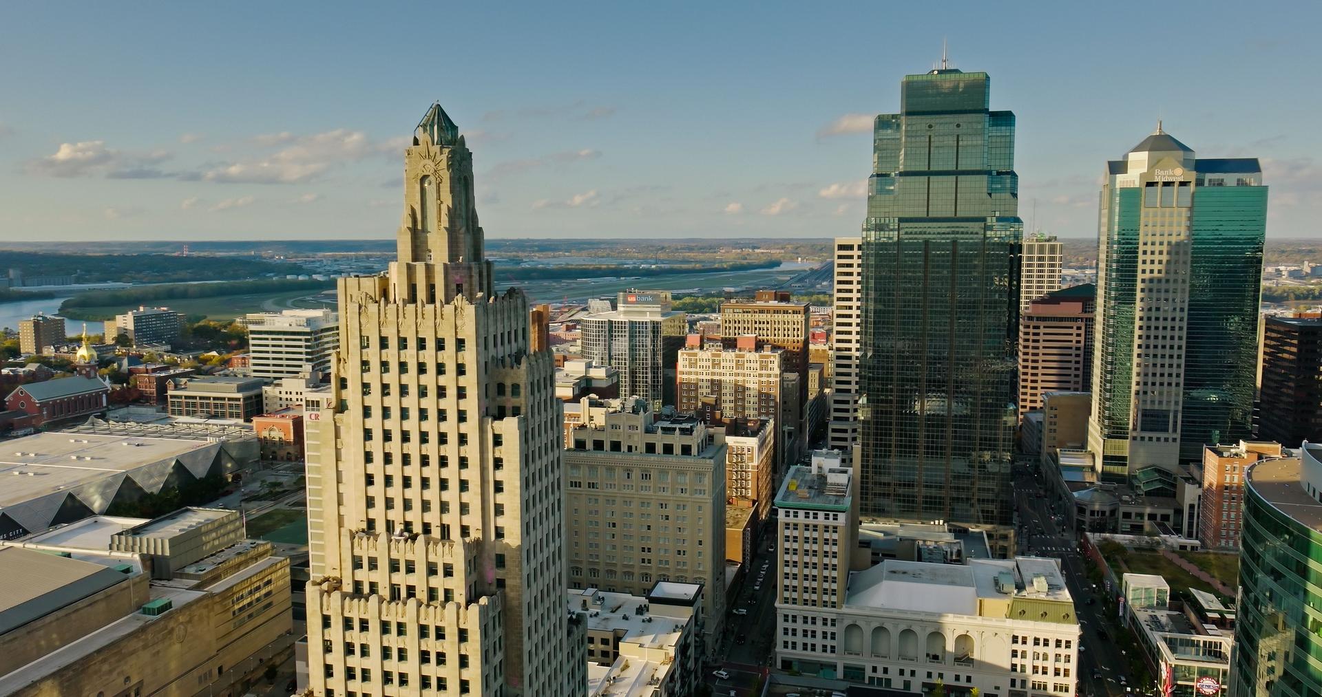 Kansas City Power and Light Company Building in Downtown Kansas City, Missouri